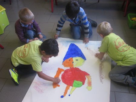 Wij knutselen ons vriendje Pompom