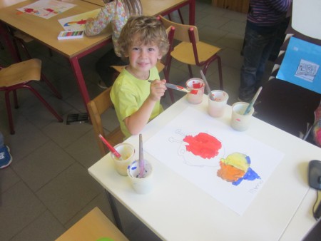 Wij knutselen ons vriendje Pompom