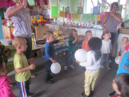 Wij vieren de verjaardag van Anna, 3 jaar!