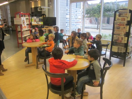 Op stap naar de bib!